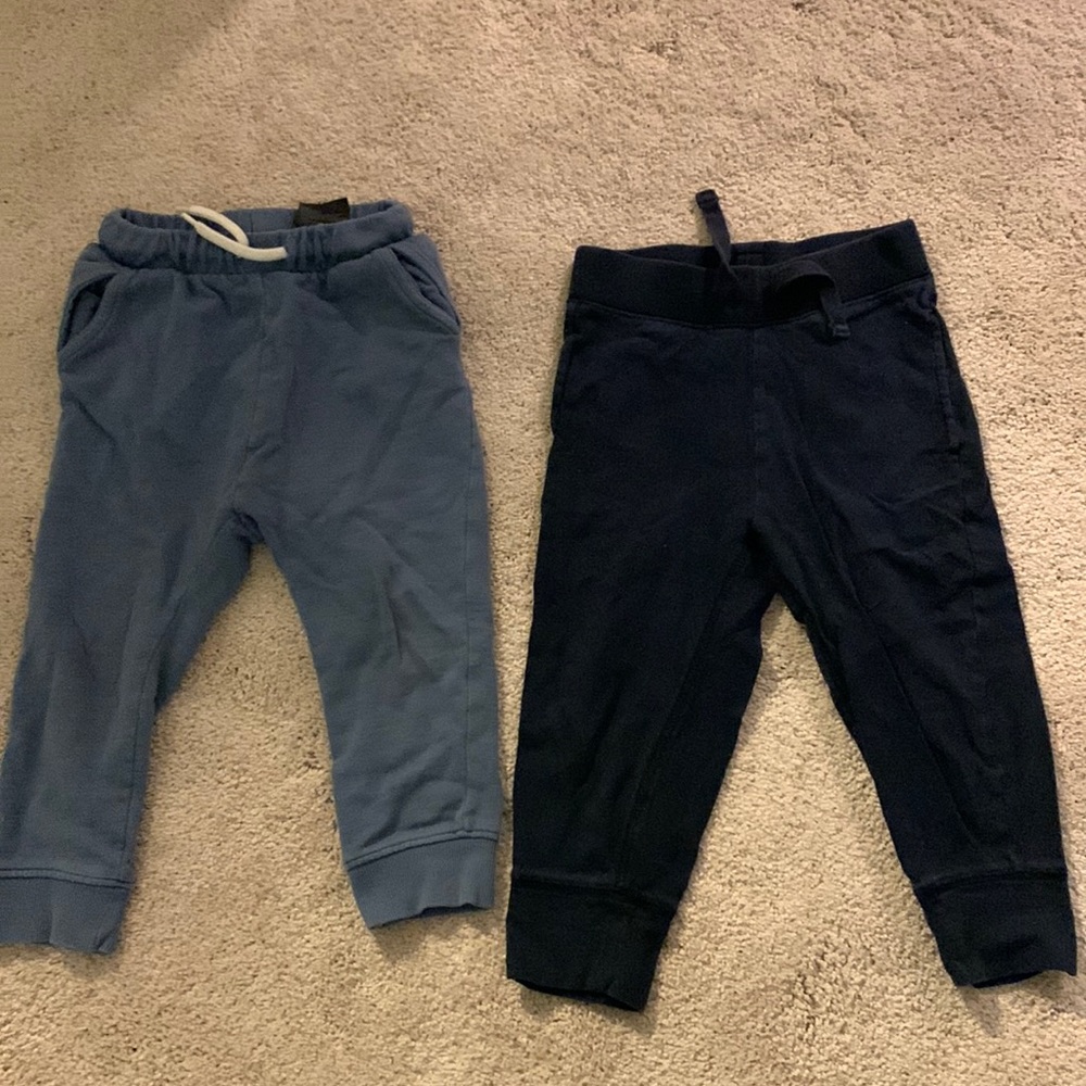 Set of 2 size 2T toddler jogger pants